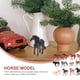 thumbnail image 5 of FELTECHELECTR 12 figuras de caballos adorables, interesantes figuras de caballos, juguetes decorativos, caballos, suministros para niños., 5 of 7