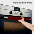 thumbnail image 5 of 2PC Refrigerator Door Handle Covers Protective Electrical Kitchen Appliances Gloves Fridge Microwave Dishwasher Door Cloth Protector - Catches Drips,Smudges,Fingerprints Dust Covers (Wine Red), 5 of 8