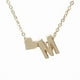 thumbnail image 2 of Delicados collares con iniciales en oro para mujer Collares de oro para mujer Collares con iniciales de la letra N para chicas adolescentes, 2 of 6
