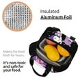 thumbnail image 5 of Kuromi Insulated Lunch Box Reusable Thermal Cooler Lunch Bag Work Food Picnic Container Tote Bags, 5 of 10