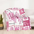 thumbnail image 5 of Breast Cancer Gifts for Woman, Christmas Breast Cancer Awareness Blanket 50x60, Breast Cancer Survivor Gifts for Women, Breast Cancer Tribute Throw Blanket, 5 of 6