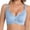 Blue, variant on Full Figure Wireless Bra Supportive Wireless Bra with Soft Underwire for Everyday Full Coverage Seamless Comfort Lift and Shaping XL Purple