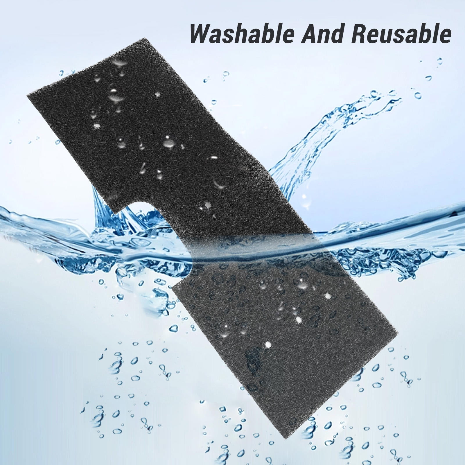 Suodoka 4‑Pack WH01X35719 Washable Lint Filters for GE PFQ97HSPV0DS Washer‑Dryer Combo – Enhanced Filtration, Reusable Foam, Easy Install