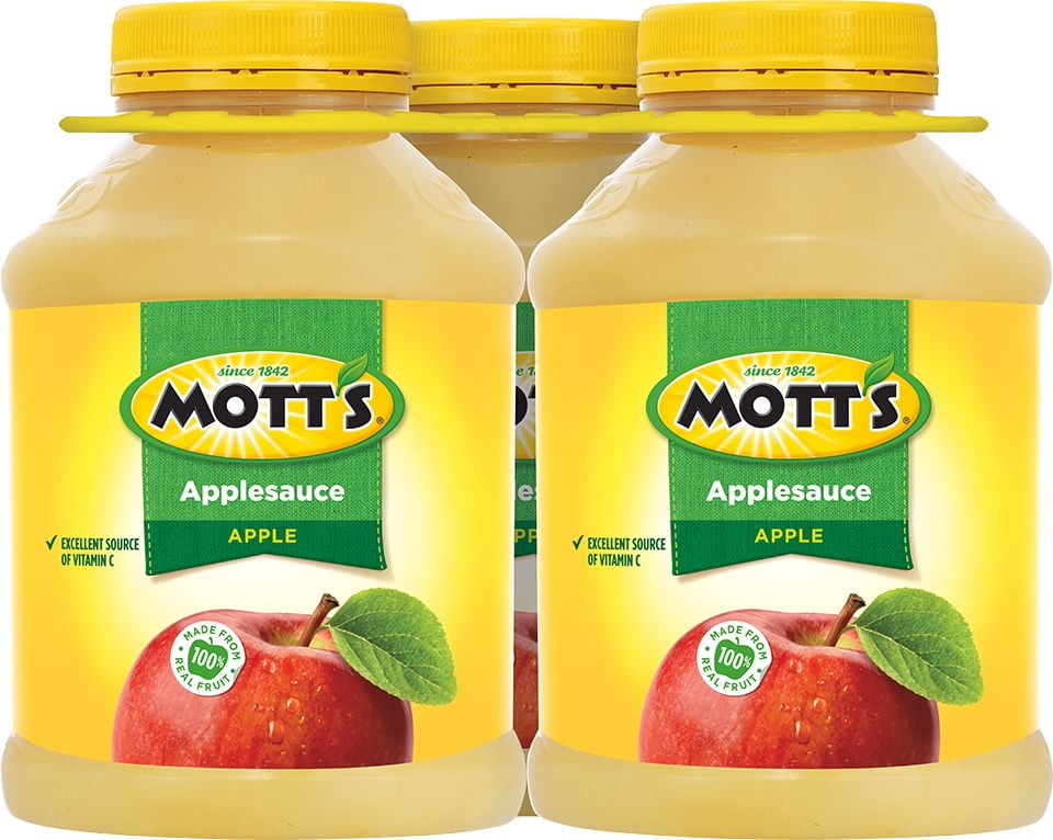 Product of Mott's Apple Sauce 3 Pk. 48 oz.