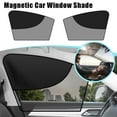 thumbnail image 2 of Car Magnetic Adsorption Sunshade Car Double-Layer Side Window Sun Shade Co XUH, 2 of 2