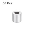 thumbnail image 3 of Unique Bargains M3 Aluminum Sleeve Crimp 3mm(1/8 In) Steel Wire Rope Button Stop 100 Pcs, 3 of 4