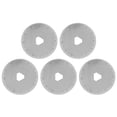 thumbnail image 1 of 5 piezas Cuchilla para cortar tela Cuchilla para cortar papel Cuchilla para cortar tela Cortador de rollo Suministros de costura a medida 45 mm Línea recta, 1 of 9