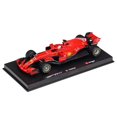 thumbnail image 2 of Bburago-coche de carreras de juguete, vehículo estático fundido a presión, modelo coleccionable, 1:43, 2020, SF1000, 2019SF90, 2018, SF71H, #5, #7, #16, F1 Fivean unisex, 2 of 2