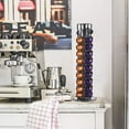 thumbnail image 2 of Nespresso Holders Nespresso Coffee Capsule Holder Nespresso Pod Capsule Dispenser Holder 40 Pieces 360 Degree Rotatable Capsule Holder,Black as Birthd, 2 of 5