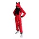 thumbnail image 3 of Pijama Mameluco Diablo Unisex Kigurumi Diablito Para Adulto, 3 of 4