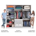 thumbnail image 3 of Ropero Closet Madesa Royale 3 Puertas Blanco 100% MDF, 3 of 4
