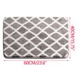 thumbnail image 3 of 1PCS Runner Rug Faux Carpet Bathroom Floor Mats Door Carpet Washable Fast Dry Area Rug for Bedroom Doorway Toilet Doormat, 3 of 5