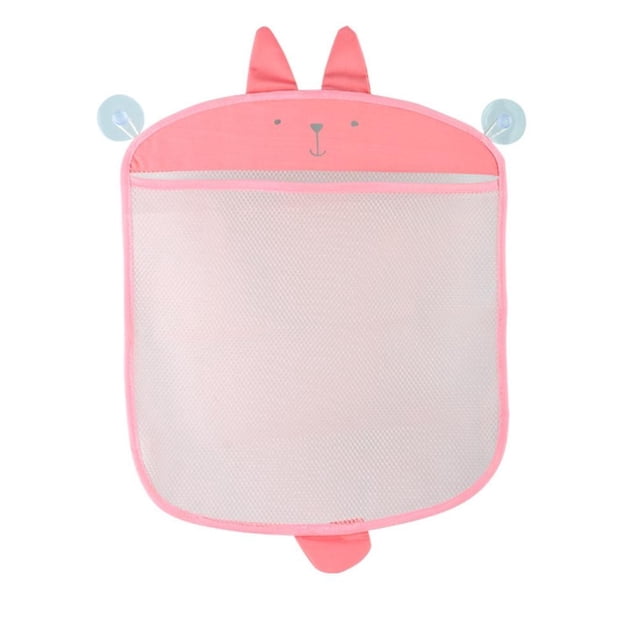 Almacenamiento De Juguetes, Organizador De Juguetes De Baño Montado En La Pared, Bolsa De Malla Colgante De Dibujos Animados Para Juguetes De Baño seitruly HA041360-02