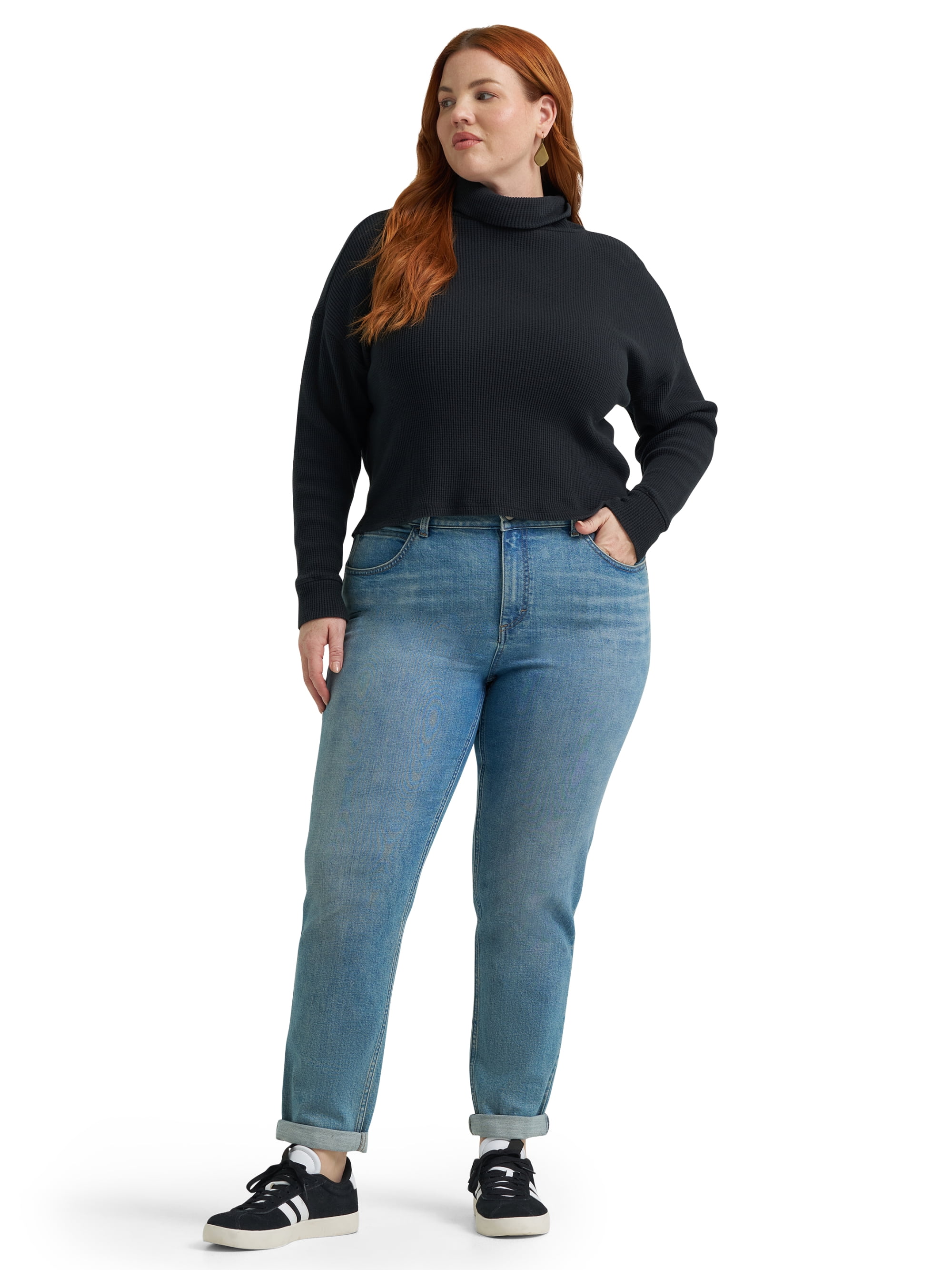 Lee® Women's Plus Legendary 90's Taper Denim Jeans