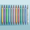 thumbnail image 5 of Shimmer Markers Double-ended Glitter Pens for Birthday/Christmas Card Making Scrapbooking, Painting, DIY Art Crafts, 5 of 21