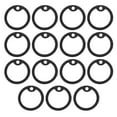 thumbnail image 1 of CIMAXIC 15pcs Pet Tag Silencers Name Tag Rings Military Dog Collar Tag Silencers,1.54"X1.54"X0.16", 1 of 5