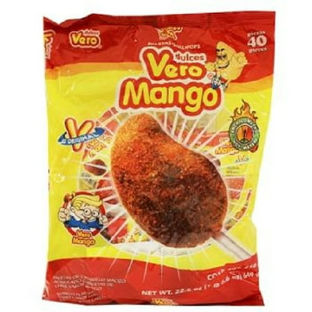 Product Of Vero, Mango With Chile - Bag, Count 40 - Sugar Candy / Grab Varieties & (Best Mexican Candy Ever)