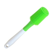 MLINS Clear Silicone Cup Brush Narrow Neck Bottle Cleaner Travel Baby Green
