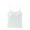 #222-White, variant on Womens Seamless Camisole Top Built-in Bra Solid Color Waist Contouring Cable-Free Support Comfortable Layering Staple Casual Lounge Wear
