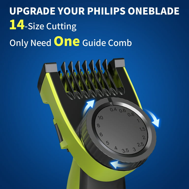 Adjustable Beard Comb 1-5 mm Compatible with Philips Oneblade One Blade  Shaver : : Health & Personal Care