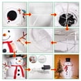 thumbnail image 6 of Fjnjuu Christmas Lights Outdoor Christmas Lights Outdoor People Christmas Snowman LED Foldable Christmas Gifts, 6 of 8