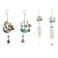 thumbnail image 2 of BE-TOOL Metal Peacock Wind Chimes Ringtones Wind Bell for Home Patio Garden Decoration Easy Hanging S Hook, 2 of 9