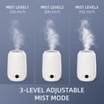 thumbnail image 5 of HOMCOM 5L Cool Mist Humidifier, Ultrasonic Quiet Air Humidifiers with Waterless Auto-Off, Sleep Mode, 3 Adjustable Mist Mode and Humidity for Home, Office, Bedroom, Large Room, 5 of 9