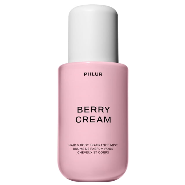 Perfume Body Mist PHLUR Berry Cream para cabello y cuerpo, 240 ml, para mujer