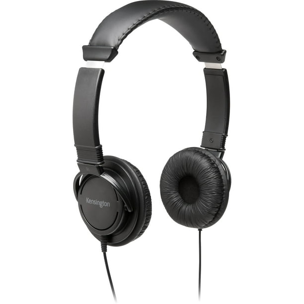 Auriculares Kensington Hi-Fi K97602WW para niños y adultos, color negro