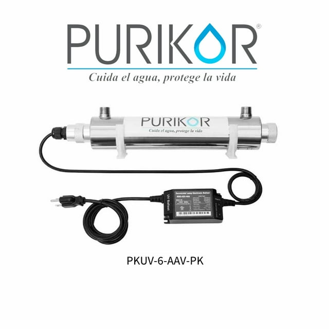 Sistema de Desinfección con Luz Ultravioleta PKUV-6-AAV-PK Classic Purikor