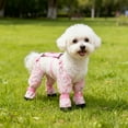 thumbnail image 4 of Hearth & Gear Full Raincoat Jumpsuit With Hood For All Weather Outdoor Walking And Hiking Windproof Warm Protective Apparel Pet Clothes Rack Pet Clothes for Small Dogs Girl Pet Clothes for Small Dogs, 4 of 4