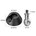 thumbnail image 5 of AOOOWER Threaded Camera Stable Feet 3/8Inch Thread Interface Portable Tripod Accessories For Outdoor Photography, 5 of 11