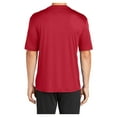 thumbnail image 2 of Mafoose Men's Active T Shirts Crew Neck High Visible Sun Protection Cool Dry Fit Athletic Workout Running T-Shirts True Red 2XL, 2 of 8