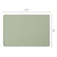 thumbnail image 6 of REGALWOVEN Farmhouse Placemats Set of 4 Cotton Linen Placemats for Dining Table Decor Indoor Outdoor Washable Kitchen Table Mat Wipe Clean Gray 17.7x13inch, 6 of 6