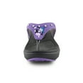 thumbnail image 7 of GP Memory Foam Flatform Flip-Flop Sandals: 7530 Purple, EU37 (US Size 6 - 6.5), 7 of 7