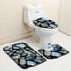 thumbnail image 2 of Bewildely 3 unids/set de alfombra de Pedestal antideslizante para baño + tapa de inodoro + alfombrilla de baño Juegos de accesorios de baño diez, 2 of 5