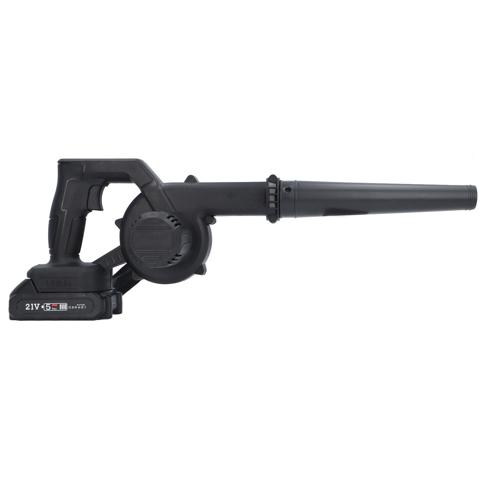 BOKYAN 21V Cordless Leaf Blower & Vacuum, Dual Use Handheld Electric Sweeper with 1300mAh Battery, 116 CFM High Power Dust Cleaner for Lawn Care, Vehicles, and Appliances (12.2 inches / 31 cm)