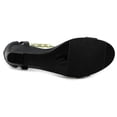 thumbnail image 2 of thalia sodi savana women  open toe synthetic black wedge heel, 2 of 5