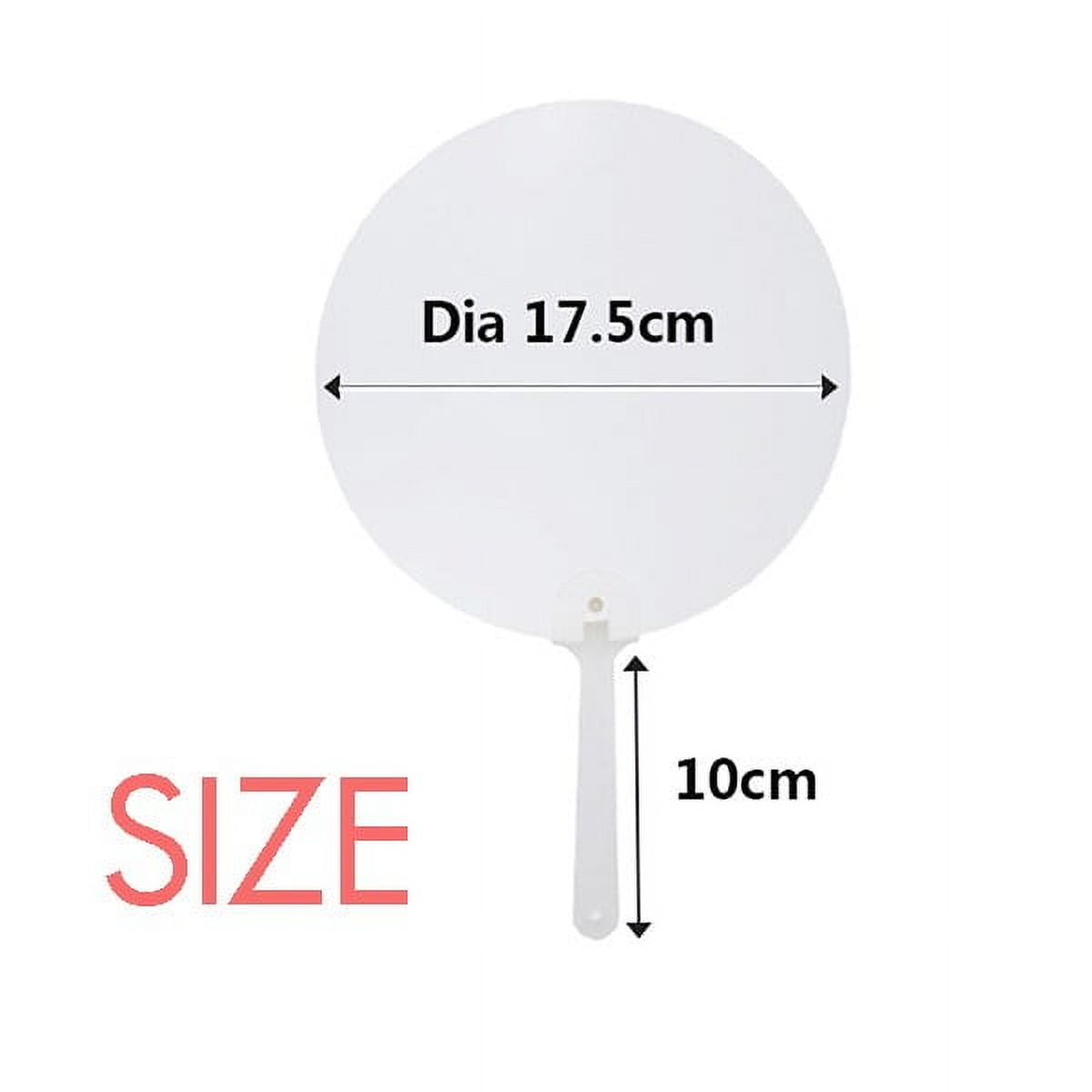 Traditional Chinese Kite Octopus Pattern Plastic Round Handheld Fan Decorations Craft