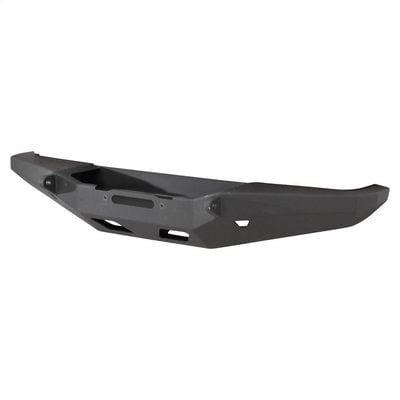 Smittybilt XRC Rock Crawler Winch Front Bumper with D-ring Mounts (Black) - 76810