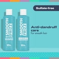 thumbnail image 5 of Beautiful Hair and Scalp Smooth Frizz Anti-Dandruff Shampoo with Coconut Oil, 13.5 fl oz, 5 of 11