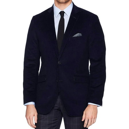 U.S. POLO ASSN. Mens Long Corduroy Two Button Blazer