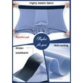 thumbnail image 6 of YUSHOW 3 Pack Mens Silk Underwear Shorts Mesh Breathable Trunks Underwear Sexy Boxer Briefs Szie M, 6 of 7