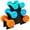 32 LBS Set, variant on Gianna Colored Neoprene Dumbbell Set with Rack, Included 3lbs, 5lbs, 8lbs Dumbbells