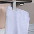 thumbnail image 4 of Bamboo Bath Towel, Set of Four, 30" x 54", White by Blue Nile Mills, 4 of 5