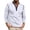 White, variant on LIaqionyy Shirts for Mens Cotton Long Sleeve Casual Button T Shirt Classic Tees Pullover Work Basic Tops