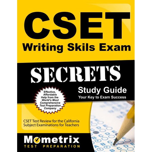 Cset Writing Skills Exam Secrets Study Guide Cset Test Review for the