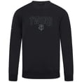 thumbnail image 2 of Men's Levelwear Black Minnesota Twins Zane Darkmoon Pullover Sweatshirt, 2 of 3
