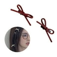 thumbnail image 2 of Yokua Girl Hair Clip Fairy Small Ribbon Bowknot Balletcore Clip for Lady Girl, 2 of 16