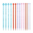 thumbnail image 2 of GUOOL 14 Pieces Knitting Straight Single Pointed Hand Sewing 7 Sizes 25cm, 2 of 9